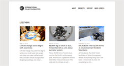 Desktop Screenshot of polarfoundation.org